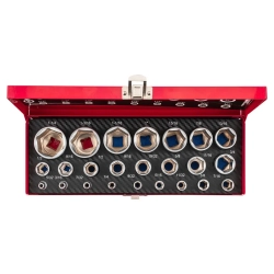 Головки 1/4'', 1/2'', набор 25пр. FORCEKRAFT FK-50121I