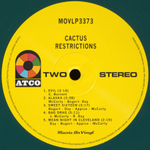 Cactus / Restrictions (Coloured Vinyl)(LP)