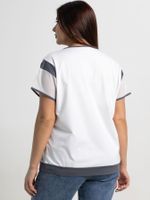 Блуза Алтея (белый/графит) Б15368-20М LT Collection