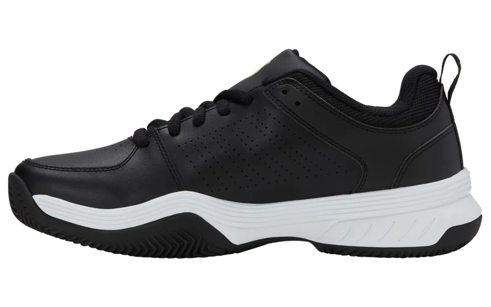 Мужские кроссовки теннисные K-Swiss Court Express 2 Clay - black/white/soft neon green