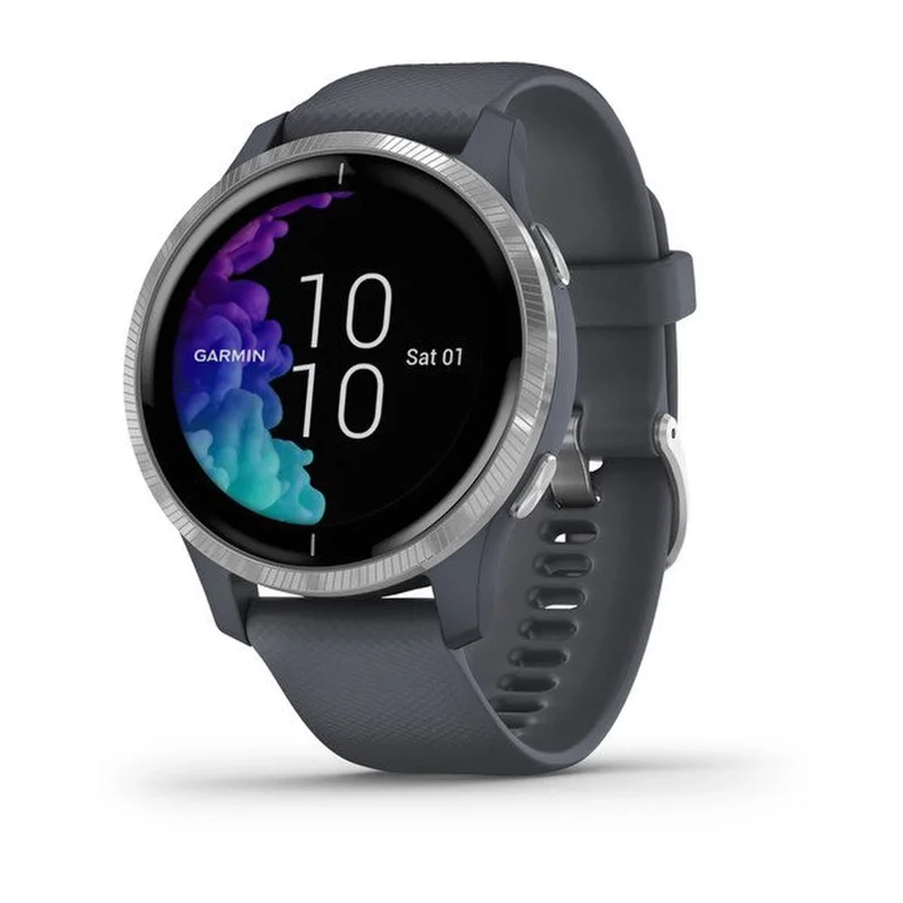 Часы для фитнеса Garmin Venu, синий гранит, 010-02173-03
