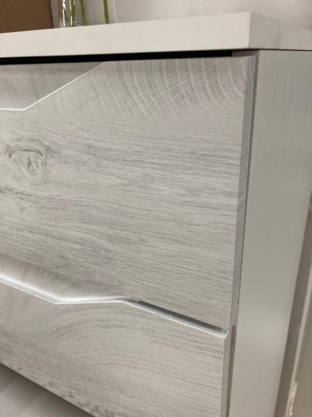 Комод Сорренто Белый/Рамбла