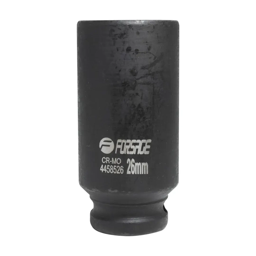Головка ударная глубокая 26мм 1/2''6гр. Forsage F-4458526