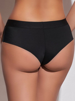 Трусы-танга с низкой линией талии Liza (Размер: L) (Цвет: черный)