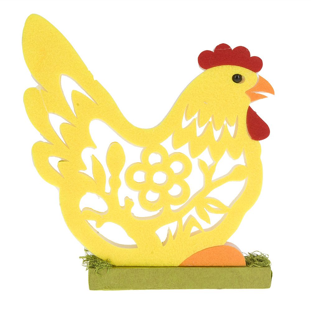 Фигурка декоративная (настольная) "Петушок" 19*3*21см. (2вида) (упаковочный пакет)