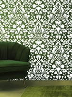 Трафарет для стен из пластика многоразовый 068