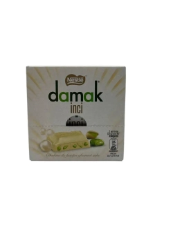 Турецкий белый шоколад Damak с фисташкой (6шт по 60гр)