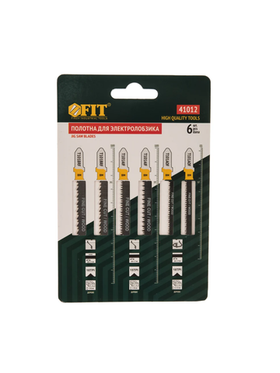 Набор полотен для электролобзика, 6 шт. (T101BRF 2шт.; T101AOF 2шт.; T101AIF 2шт.) FIT HQ 41012