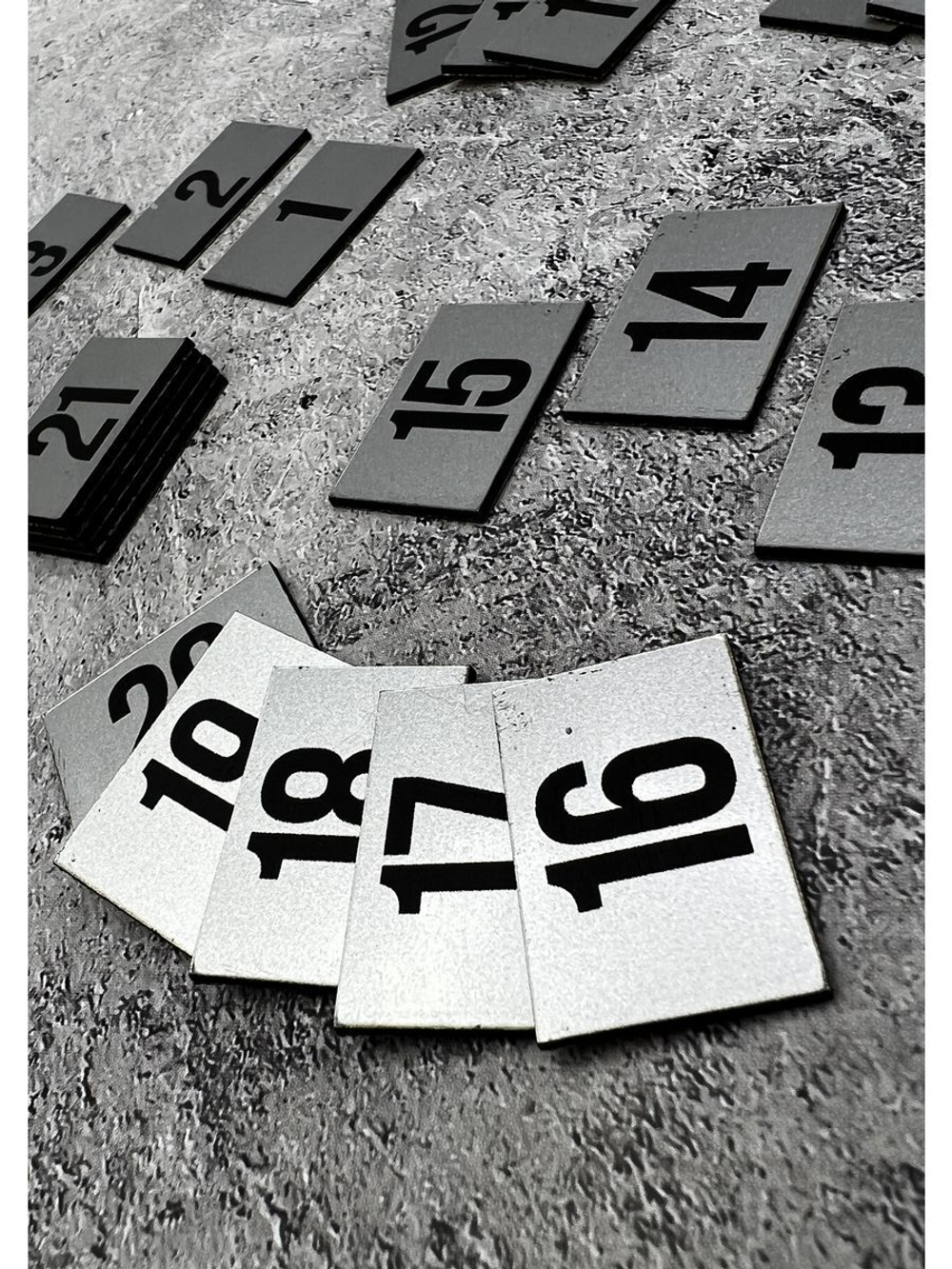 Нумерация гардеробная