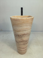 Раковина напольная из оникса Yellow ON-61346 (45*45*90)