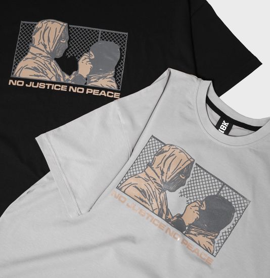 Футболка HOOK Справедливость серый