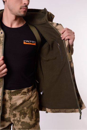 Костюм "ГОРНЫЙ -5" ( Рип Стоп, Флис) Мох