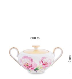 Pavone JK- 83 Чайный сервиз на 6 перс. «Пионы» (Torino Peony  )