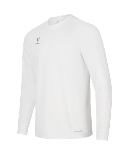 Футболка баскетбольная с длинным рукавом DIVISION PerFormDRY Pre-Match Longsleeve Jersey, белый