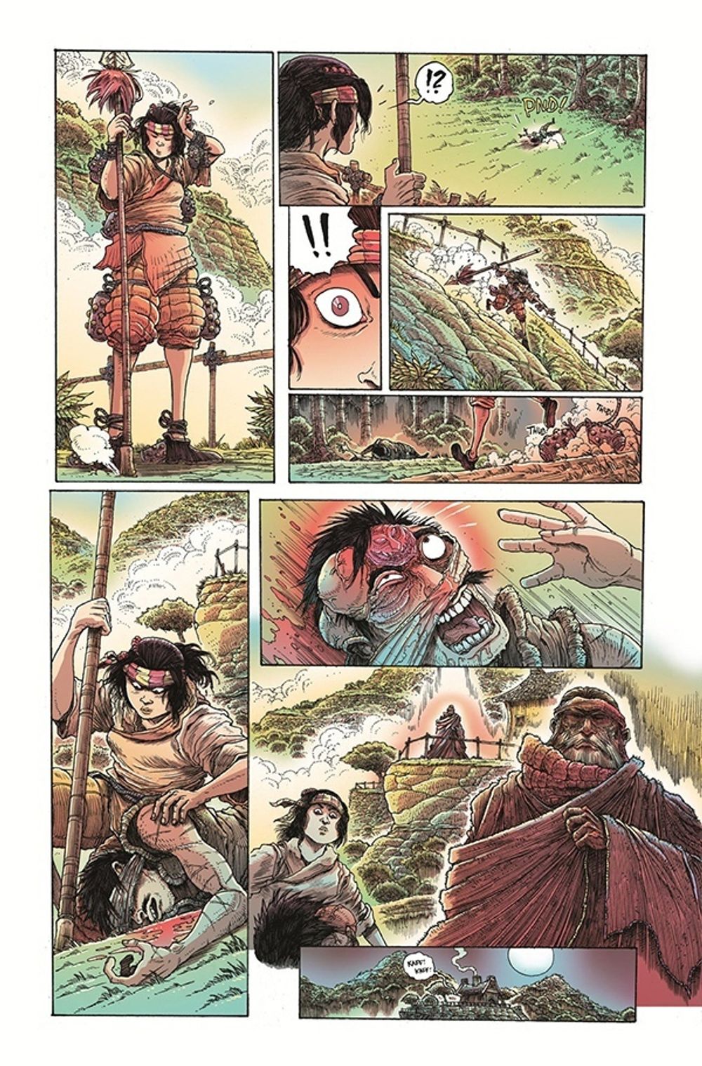 Комикс Сиротка и пятерка тварей. Выпуск 1