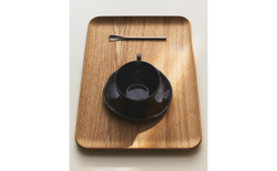 Zara Home Поднос из дерева, цвет бежевый, 33.5 см