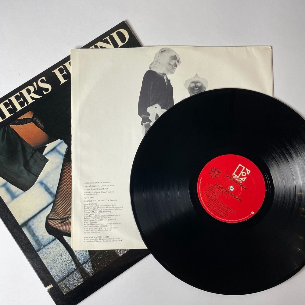 Винтажная виниловая пластинка LP Lucifer's Friend Good Time Warrior (USA 1978)