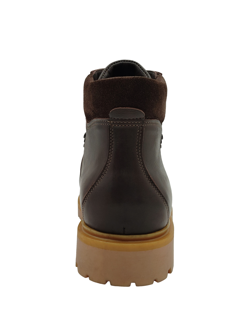 680478 ботинки мужские коричневые кожа