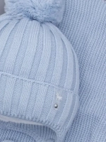 Шапка для девочек осенняя и снуд