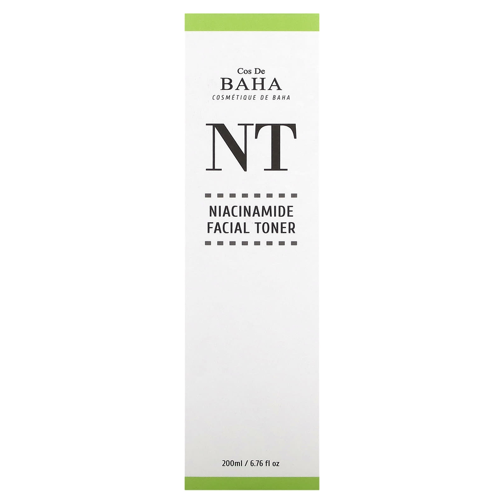 Cos De BAHA, NT, тоник для лица с ниацинамидом, 200 мл (6,76 жидк. унц.)