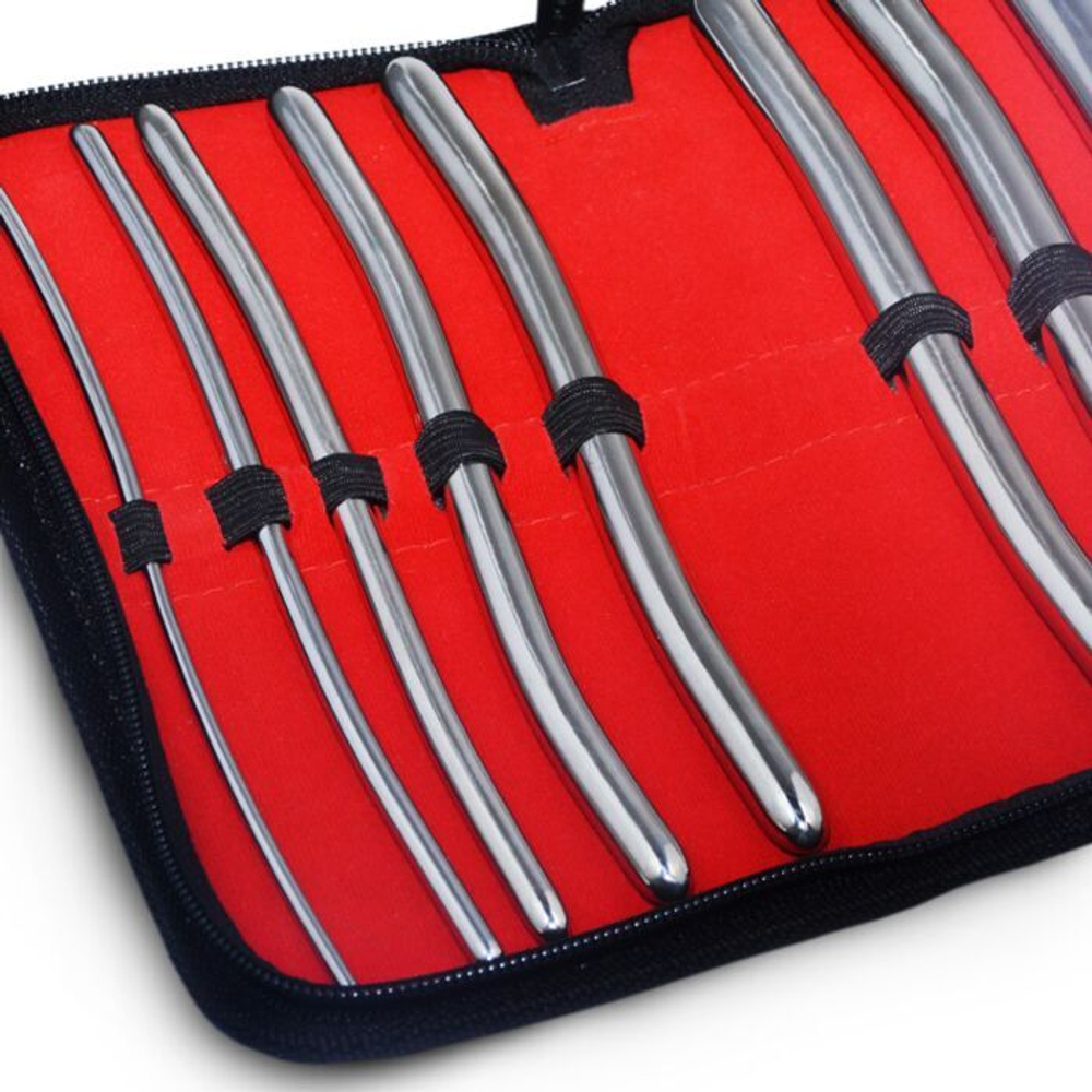 Набор из 8 уретральных расширителей Hegar 8 Urethral Sounds