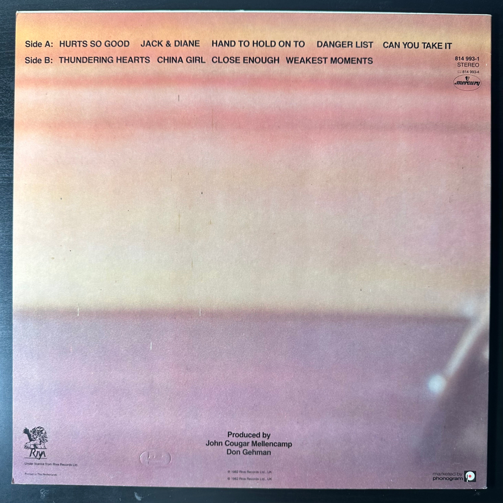 John Couga ‎– American Fool (Голландия)