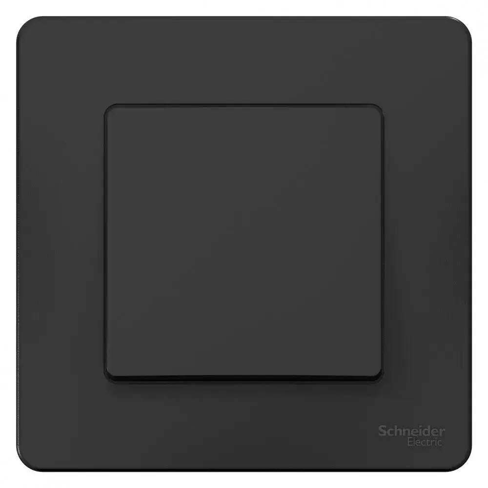 BLANCA С/У 1-клавишный ПЕРЕКЛЮЧАТЕЛЬ (сх.6), 10А, 250В, АНТРАЦИТ