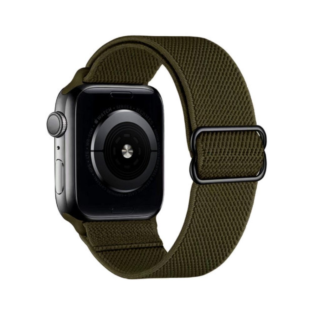 Эластичный ремешок Apple Watch, 38/40/41, S/M, M/L, хаки