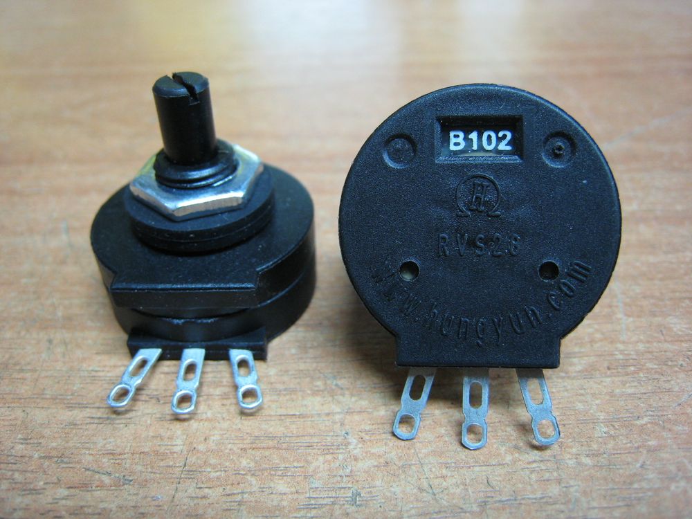 Регулятор сварочного тока (потенциометр) / Potentiometer RVS28 B102 (01.09.001.001)