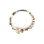 Браслет Nature Bijoux, Leopard, с термитником в смоле, текстиль, NB22.2-13-42640 (бежевый)