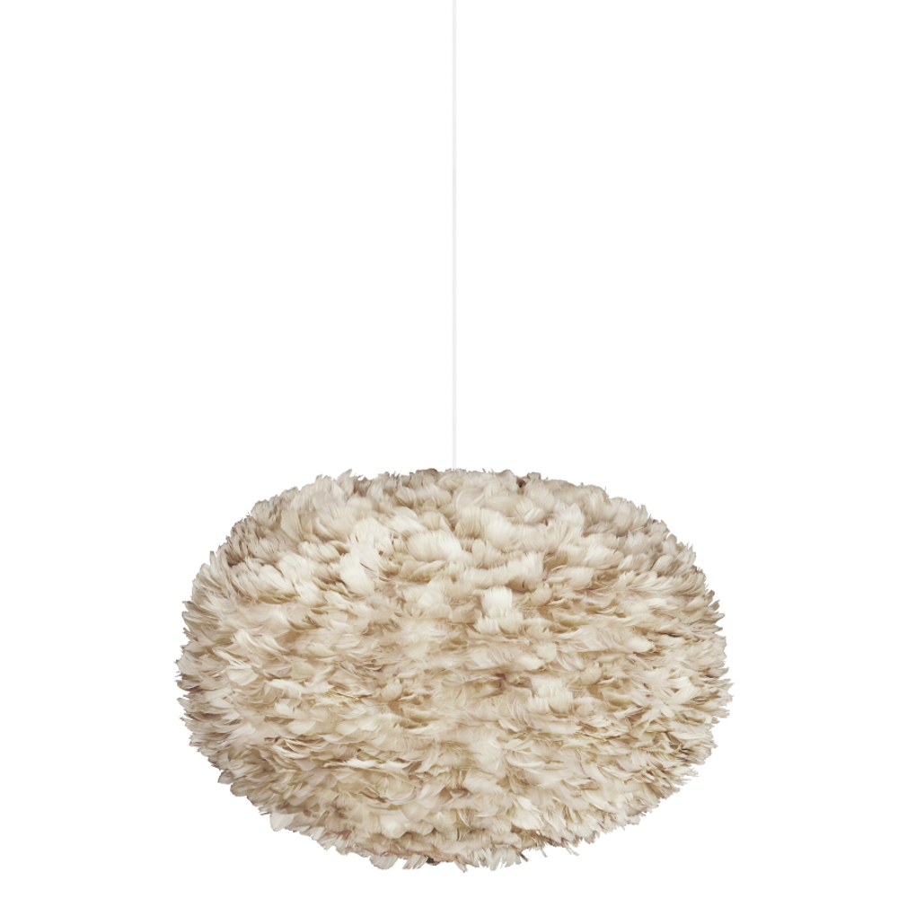 Плафон eos xl, светло-коричневый, d75, 45 см