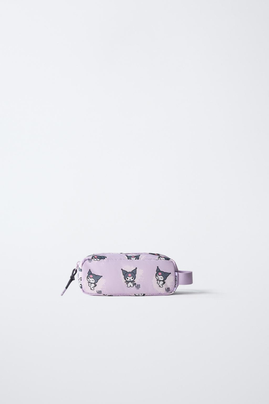 ZARA ШКОЛЬНЫЙ ПЕНАЛ KUROMI © SANRIO, ЦВЕТ МАЛЬВЫ