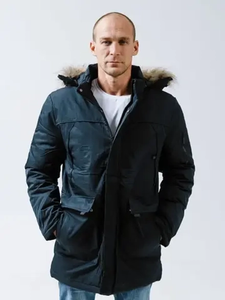 куртка зимняя удлиненная