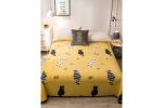 Покрывало Funfur Коты 180х200 см Желтый