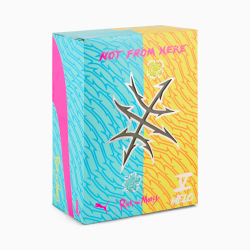 PUMA X RICK AND MORTY БАСКЕТБОЛЬНЫЕ КРОССОВКИ, ОРАНЖЕВЫЙ/ГОЛУБОЙ