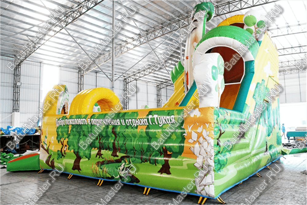 Коммерческий надувной батут "Традиции Татарстана"