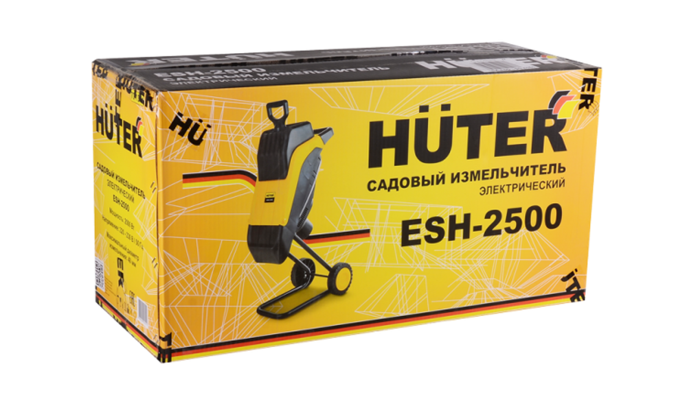 Садовый измельчитель электрический Huter ESH-2500