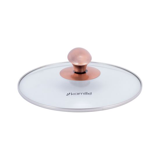 Кастрюля 3 л. из нержавеющей стали Kamille KM 4932 с медными ручками