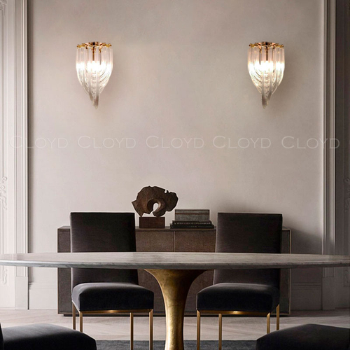 Бра Cloyd MEBIUS-B W1 / выс. 36 см - золото (арт.20294)