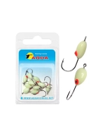 Мормышка фосфорная №06, крючок №12 (2 упакпо 10 шт) 0,08g