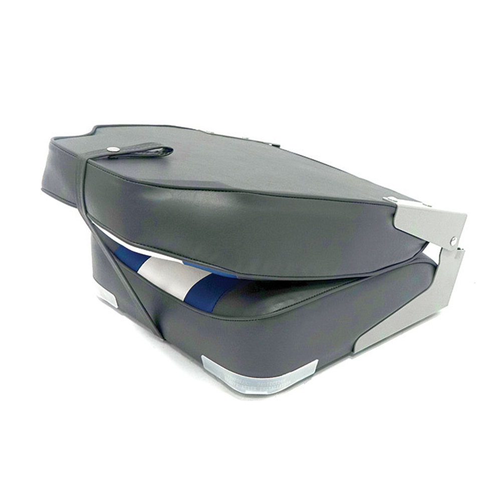 Кресло Newstar Rainbow складное (серый-белый-синий / красный-белый-синий)