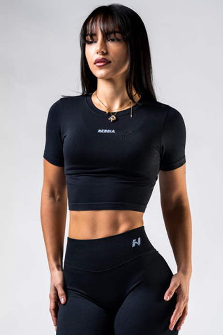 Топ-футболка Seamless Short-Sleeve Top POWER 891 BLACK