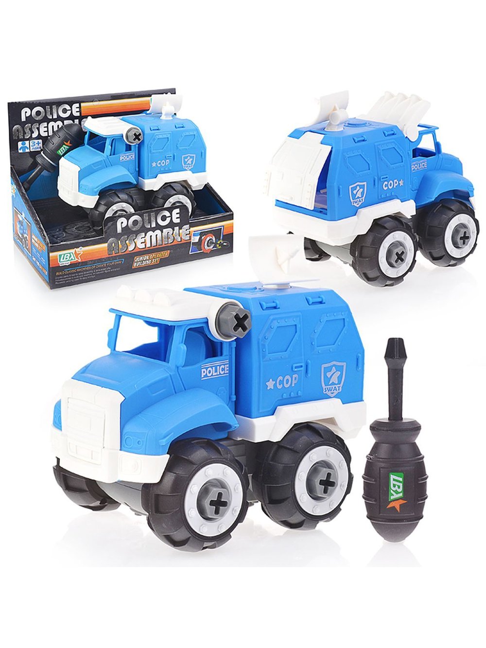 Конструктор Машина с отверткой (312-4)