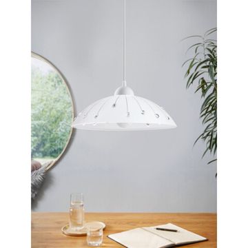Подвесной светильник 1*E27 96073 белый VETRO Eglo