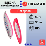 Блесна колеблющаяся HIGASHI Dot spoon 24g #08