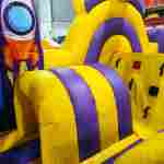 Надувной батут «Длинная полоса препятствий», 10*4*2,9 м