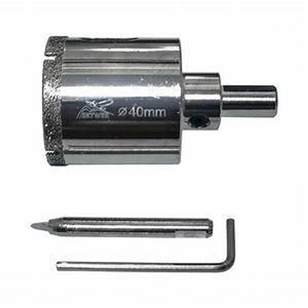 Сверло алмазное 18 мм (кафель,стекло,гранит 1-3 кат.) "Mos-Distar"