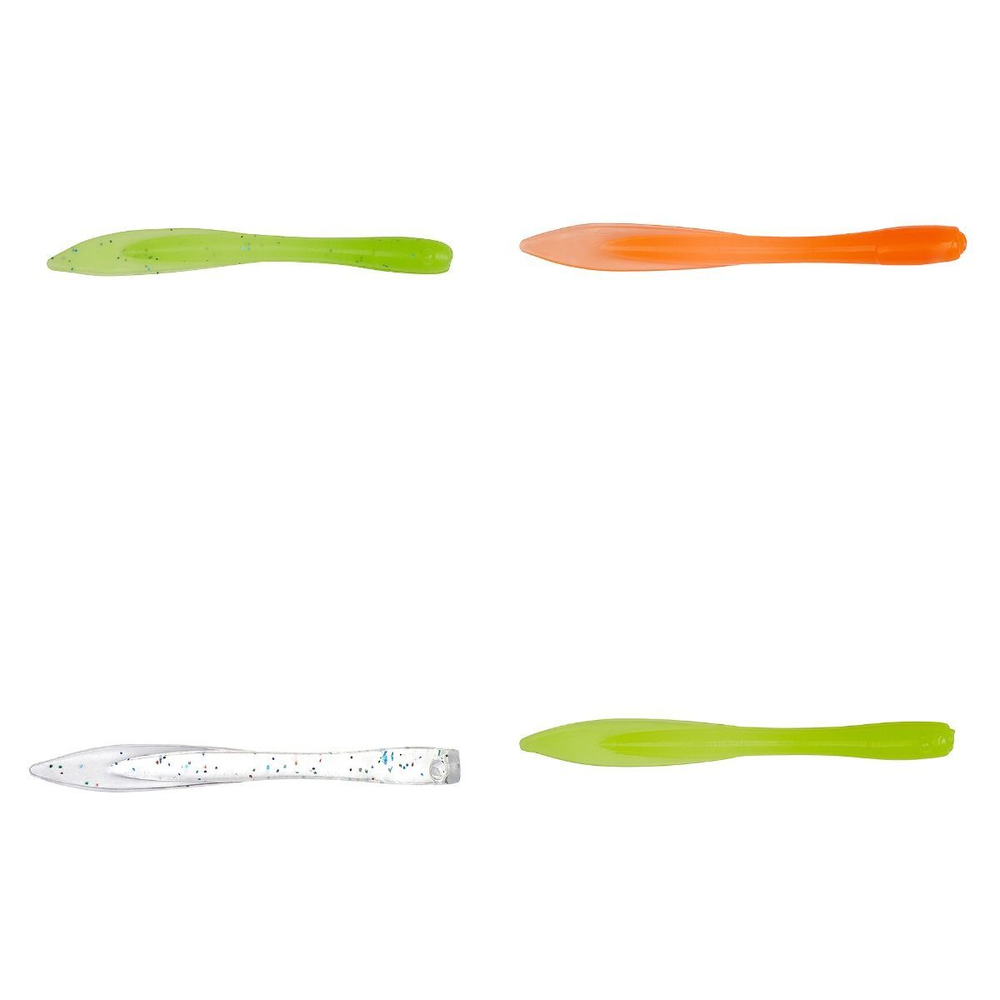 Мягкая приманка для рыбалки HIGASHI червь Pelagic worm 2''#Fluо Green