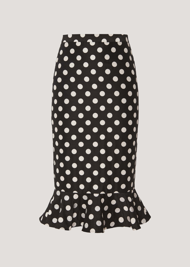 Polka dot юбка