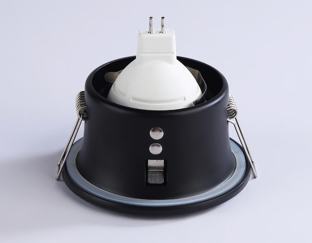 Светильник встраиваемый IP65 TN1188 BK черный GU5.3 IP65 87*87*44